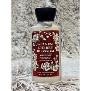 Bath and Body Works JAPANESE CHERRY BLOSSOM BODY LOTION‎ cream shea 8 OZ  *NEW*